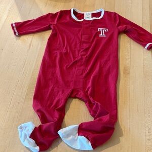 Temple Owls kids footie